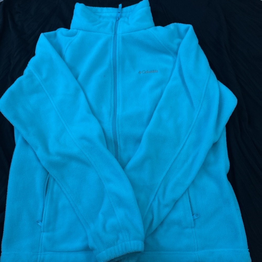 Columbia Sky Blue Fleece Jacket